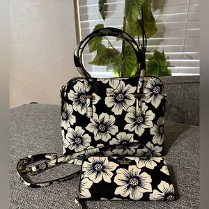EUC Kate Spade (retired pattern)  New York Cedar Street Floral Maise Satchel